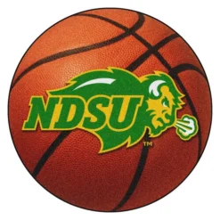 Fanmats NCAA Basketball Mat 27" Diameter - North Dakota State University Bison