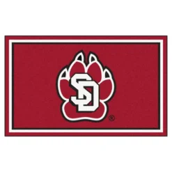 Fanmats NCAA Area Rug 4' X 6' - University Of South Dakota Coyotes