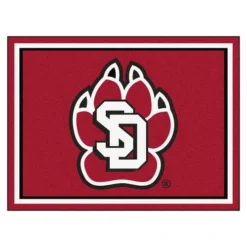 Fanmats NCAA Area Rug 8' X 10' - University Of South Dakota Coyotes