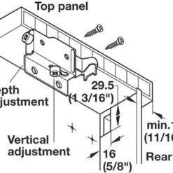 Dakota Closets™ Black Closet Upright Hang Brackets 11 Dakota Closets™ Black Closet Upright Hang Brackets -Rothenberger Tools Sales Store 2110497 ALT
