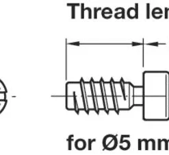 Dakota Closets™ Black Cam Lock Connectors - 8 Pack -Rothenberger Tools Sales Store 2110504 ALT2