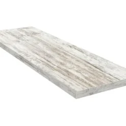 Dakota™ 1-1/8" X 11-3/4"W X 3'L Barnwood Thick Wall Shelf