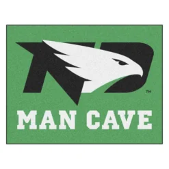 Fanmats NCAA Man Cave All-Star Mat 34" X 45" - University Of North Dakota Fighting Hawks