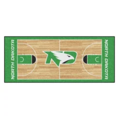 Fanmats NCAA Basketball Court Runner Mat 2'6" X 6' - University Of North Dakota Fighting Hawks