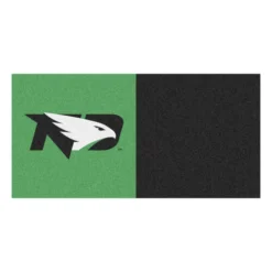 Fanmats NCAA 18" X 18" Carpet Tiles (45 Sq.ft/ctn) - University Of North Dakota Fighting Hawks