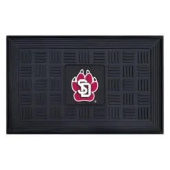 Fanmats NCAA Medallion Door Mat 19" X 30" - University Of South Dakota Coyotes