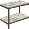 Dakota™ 2-Shelf Barnwood End Table