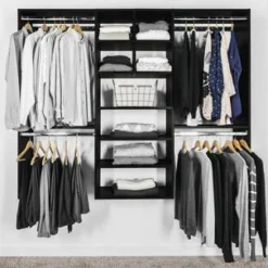 Dakota Closets™ 75"W X 61"H Java Closet System