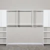 Dakota Closets™ 136"W X 86-1/2"H White Closet System