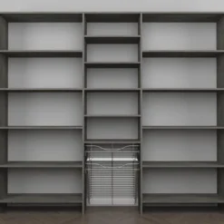 Dakota Closets™ 99"W X 86-1/2"H Charcoal Closet System -Rothenberger Tools Sales Store 2905351 No Props CMYK