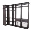 Dakota Closets™ 101"W X 86-1/2"H Java Closet System