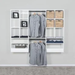 Dakota Closets™ 75"W X 61"H White Closet System -Rothenberger Tools Sales Store 2905628 ALT 1
