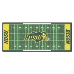 Fanmats NCAA Football Field Runner Mat 2'6" X 6' - North Dakota State University