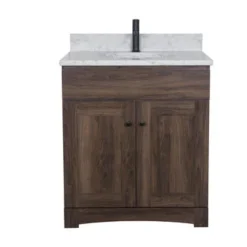 Dakota™ Monroe 30"W X 21-5/8"D Bourbon Bathroom Vanity Cabinet
