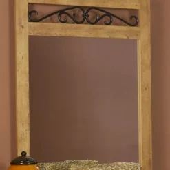 Dakota™ King Knotty Pine Bedroom Suite -Rothenberger Tools Sales Store KnottyPine Mirror 1
